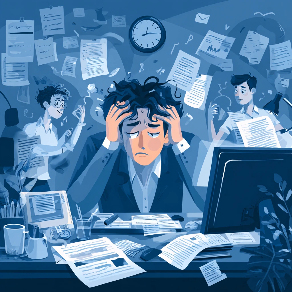 Illustration blocage outils